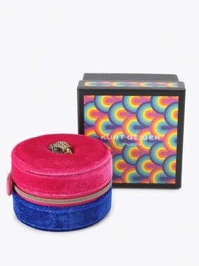 NWT Kurt Geiger Round Jewelry Box